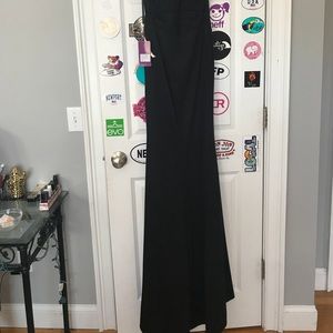 Abbey Paris Black prom dress